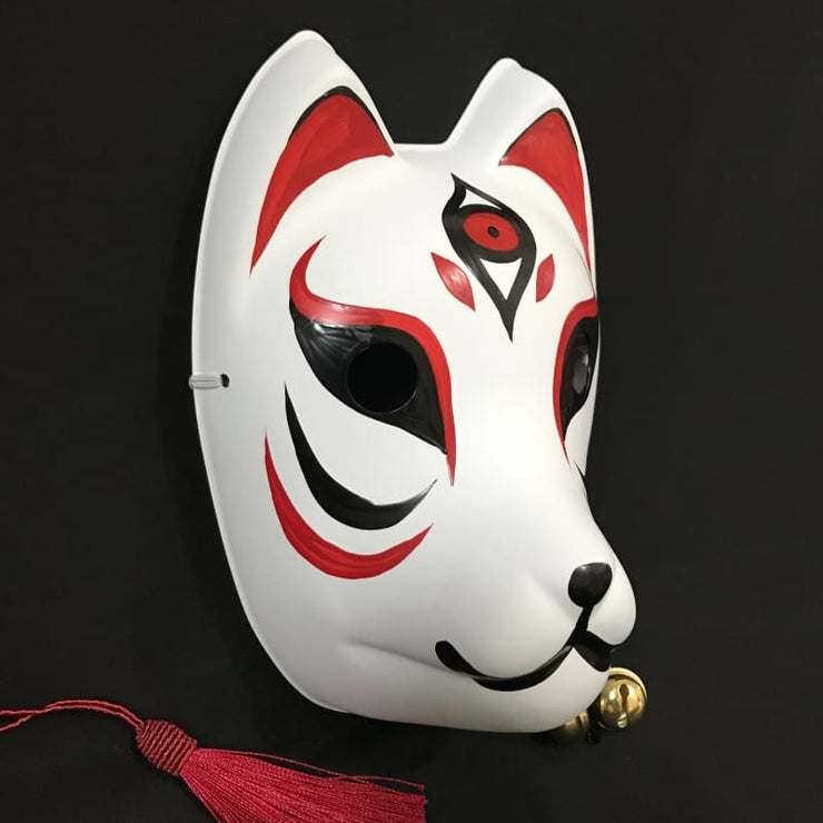 Kitsune Mask | The Third Eye In Red | Foxtume