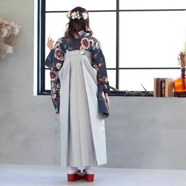 Blue Kimono & Hakama Set