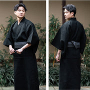 Men Black Festival Wear Yukata