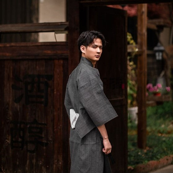 Japanese men's clearance yukata kimono robe