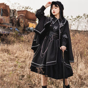 Military Uniform Shawl Cloak Lolita Dress