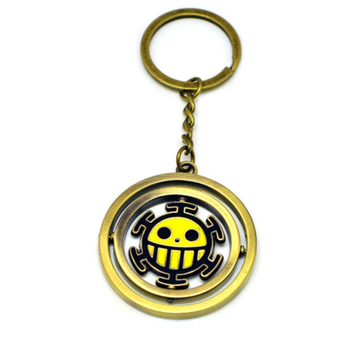 One Piece Law Rotatable Keychain