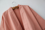 Pink Traditional Japanese Style Women's Kimono Jacket Haori