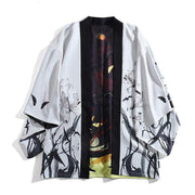 Haori | Reversible Day And Night Crow | Foxtume