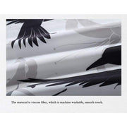 Haori | Reversible Day And Night Crow | Foxtume