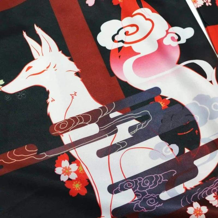 Haori | Sakura Inari Kimono Cardigan | Foxtume