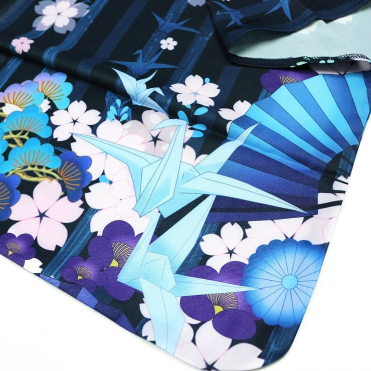 Haori | Sakura Paper Crane Kimono Cardigan | Foxtume
