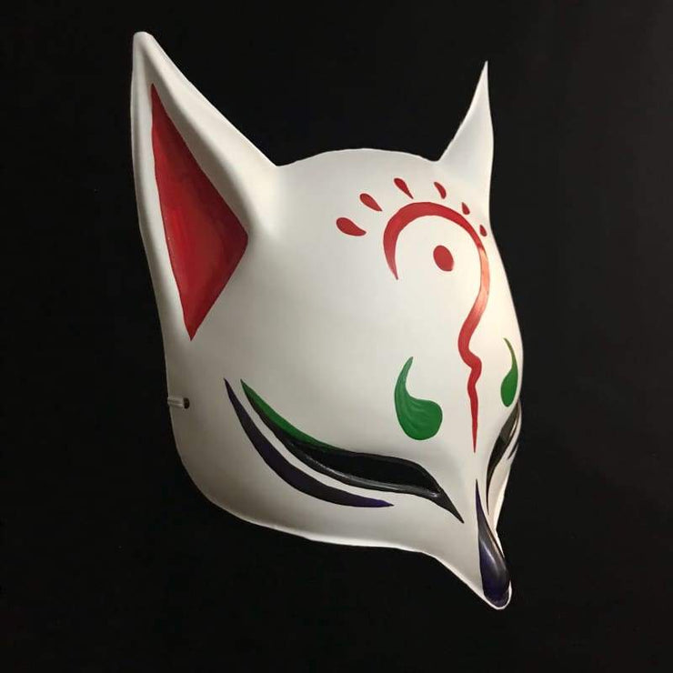 | Sharp Ears Kitsune Mask - Onmyoji | Foxtume