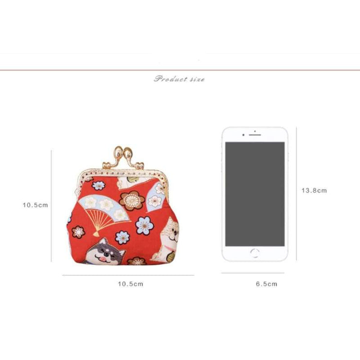 Fabric Craft | Shiba Inu Girl Clutch Pouch | Foxtume