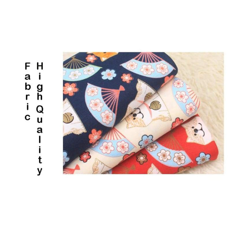 Fabric Craft | Shiba Inu Girl Clutch Pouch | Foxtume