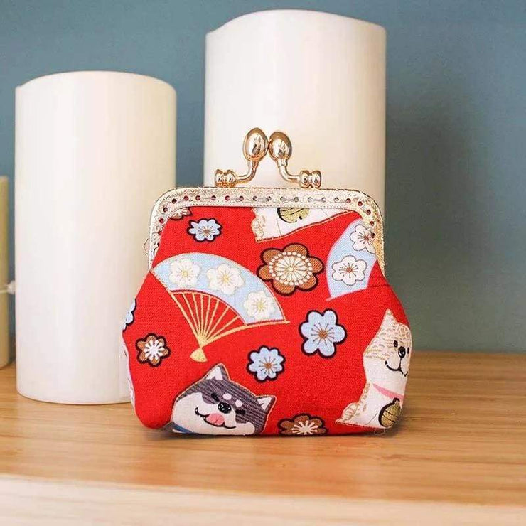 Fabric Craft | Shiba Inu Girl Clutch Pouch | Foxtume