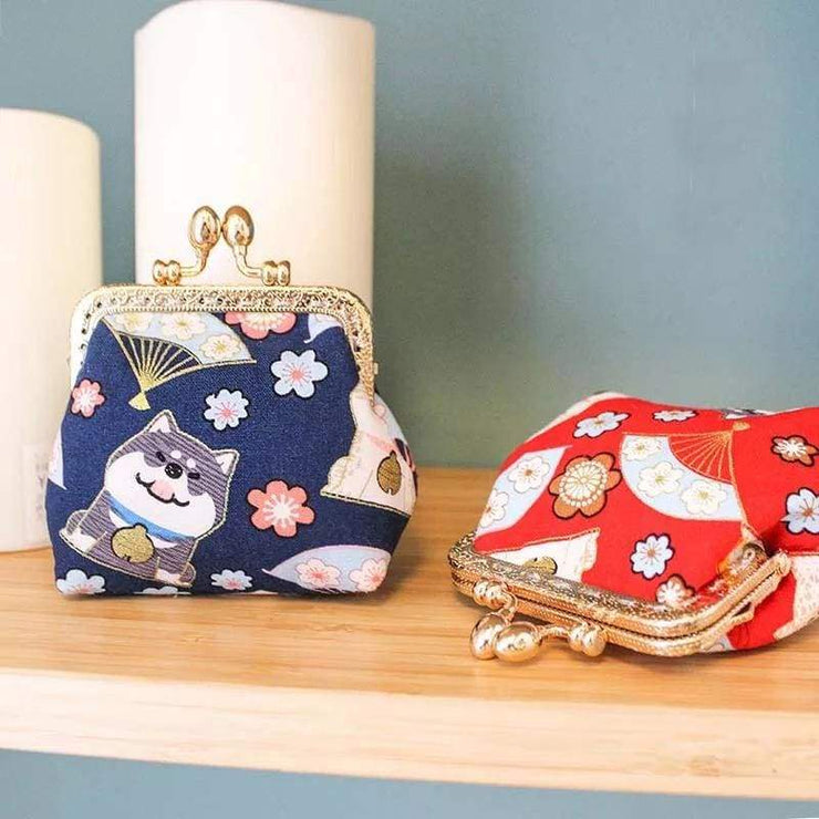 Fabric Craft | Shiba Inu Girl Clutch Pouch | Foxtume
