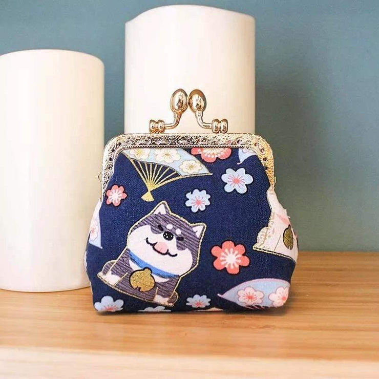Fabric Craft | Shiba Inu Girl Clutch Pouch | Foxtume