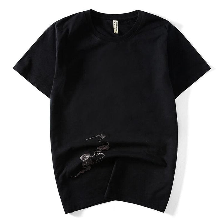 | The Kirin Embroidered Sukajan T-Shirt | Foxtume