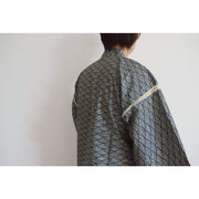 Jinbei | Traditional Japanese Seigaiha Ocean Wave Pattern Night Wear | Foxtume