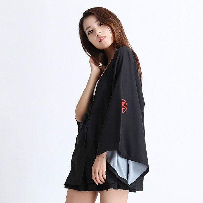 Haori uchiha family crest kimono cardigan foxtume