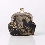 Fabric Craft | Vintage Carp Pattern Womens Pouch | Foxtume