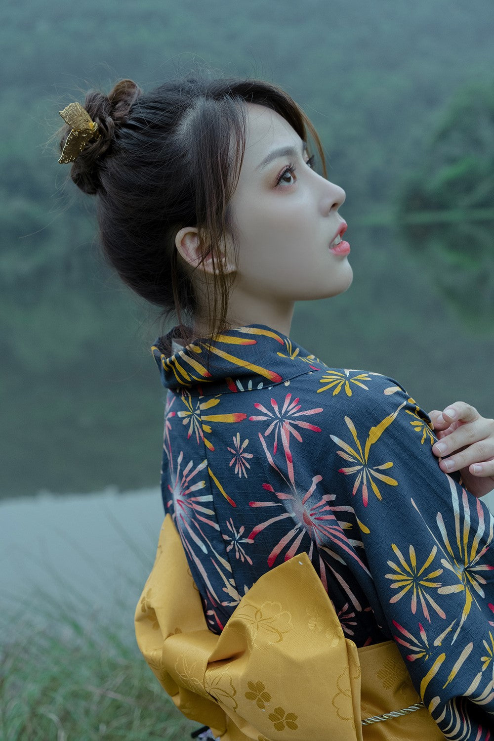 Women Festival Wear Yukata [Hanabi] | Japanese Kimono Shop