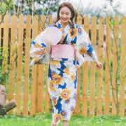 Women Festival Wear Yukata [Sunflower]