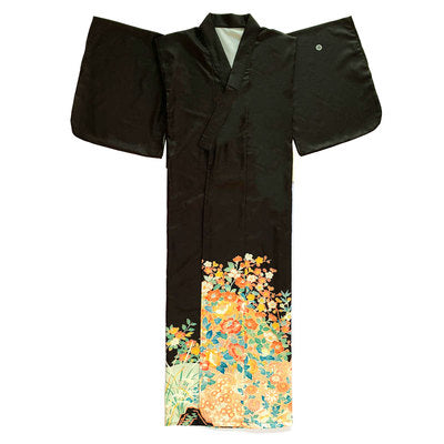 Women Festival Wear Black Yukata [Hanabi] | Japanese Kimono Shop