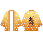 Yellow Demon Hunter Kimono Shirt | Foxtume